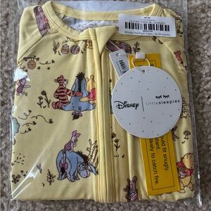 Little Sleepies Winnie the Pooh Zippy NWT still in bag